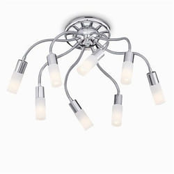 Ideal Lux ECOFLEX PL8 éclairage de plafond Blanc E14