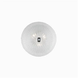 Ideal Lux Shell PL3 Transparent Adapté à une utilisation à l'intérieur E27