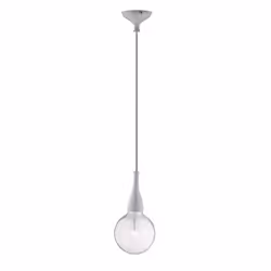 Ideal Lux MINIMAL SP1, Surface, Blanc, Transparent, Métal, Verre, Cuisine, Salon