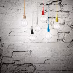 Ideal Lux MINIMAL SP1 éclairage en suspension Surface E27 70 W Or