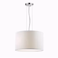 Ideal Lux Wheel SP3, 3 ampoule(s), E27, IP20, Blanc