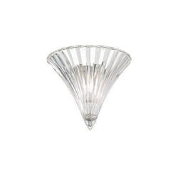 Ideal Lux SANTA AP1 SMALL Transparent Adapté à une utilisation à l'intérieur E14