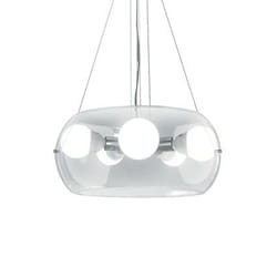 Ideal Lux AUDI-10 SP5 éclairage de plafond Chrome E27
