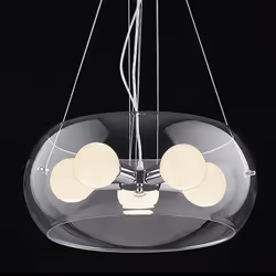 Ideal Lux AUDI-10 SP5 éclairage de plafond Chrome E27