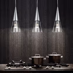 Ideal Lux CONO SP1 éclairage en suspension Support flexible E14 40 W Chrome - Vue supplémentaire 2