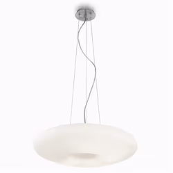Ideal Lux Glory SP5 D60, 5 ampoule(s), E27, IP20, Blanc