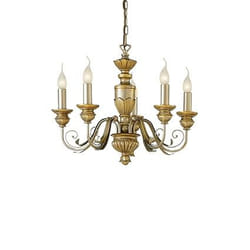 Ideal Lux DORA SP5 éclairage de plafond Or E14