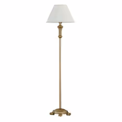Ideal Lux DORA PT1, Chambre à coucher, Chambre d'enfant, Salle à manger, Salon, Or, IP20, Métal, Résine, II, E27