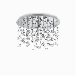 Ideal Lux NEVE PL8 éclairage de plafond Chrome G9