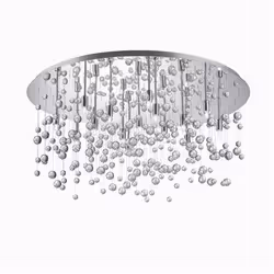 Ideal Lux NEVE PL15, 15 ampoule(s), G9, IP20, Chrome