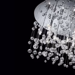 Ideal Lux NEVE PL15 éclairage de plafond Chrome G9