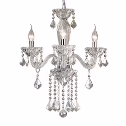 Ideal Lux Tiepolo SP3, 3 ampoule(s), E14, IP20, Transparent