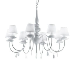 Ideal Lux BLANCHE SP8 éclairage de plafond Blanc E14