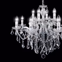 Ideal Lux FLORIAN SP12 éclairage de plafond Chrome E14