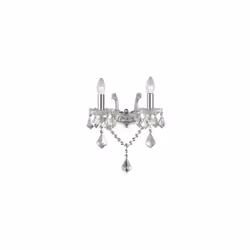 Ideal Lux FLORIAN AP2, Surface, 2 ampoule(s), E14, IP20, Chrome