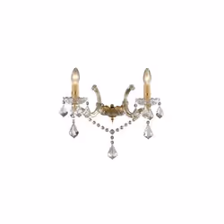 Ideal Lux FLORIAN AP2, Surface, 2 ampoule(s), E14, IP20, Or