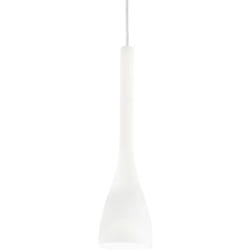 Flut - Petite suspension à 1 ampoule blanche, E14 - Ideal Lux