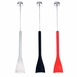 Ideal Lux FLUT SP1 SMALL éclairage de plafond Noir E14