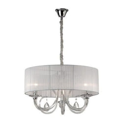Ideal Lux SWAN SP3 éclairage de plafond Blanc E14