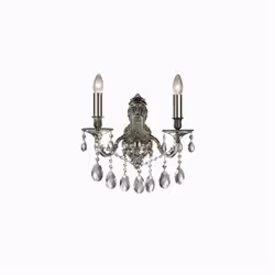 Ideal Lux GIOCONDA AP2, Surface, 2 ampoule(s), E14, IP20, Argent