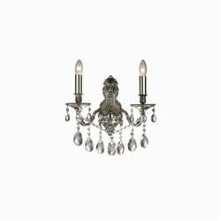 Ideal Lux GIOCONDA AP2 Argent Adapté à une utilisation à l'intérieur E14