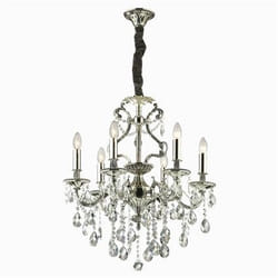 Ideal Lux GIOCONDA SP6 éclairage de plafond Argent E14