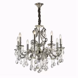 Ideal Lux GIOCONDA SP8, 8 ampoule(s), E14, IP20, Argent
