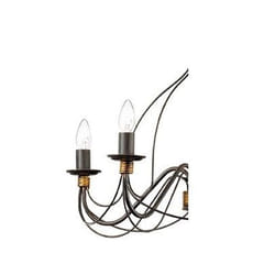Ideal Lux CORTE SP8 éclairage de plafond Marron E14