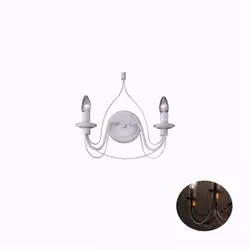 Ideal Lux CORTE AP2, Surface, 2 ampoule(s), E14, IP20, Marron
