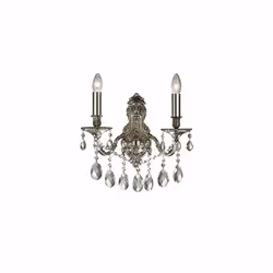Ideal Lux GIOCONDA AP2, Surface, 2 ampoule(s), E14, IP20, Or