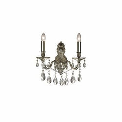 Ideal Lux GIOCONDA AP2 Or Adapté à une utilisation à l'intérieur E14