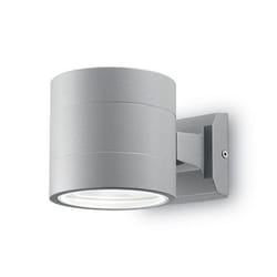 Ideal Lux SNIF AP1 BIG Éclairage mural extérieur G9 Halogène 40 W Gris