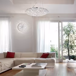Ideal Lux KING PL9 éclairage de plafond Chrome G9 Halogène