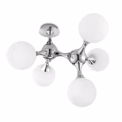 Ideal Lux Nodi PL5 Chrome Adapté à une utilisation à l'intérieur E14