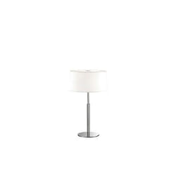Ideal Lux HILTON TL2 lampe de table E14 Blanc