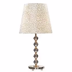 Ideal Lux Queen TL1 Big, Or, Métal, Chlorure de polyvinyle, Chambre à coucher, IP20, E27, 1 ampoule(s)