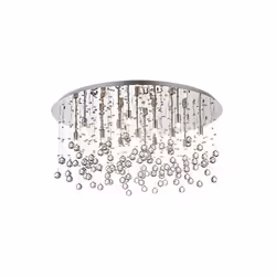 Ideal Lux MOONLIGHT PL15, 15 ampoule(s), Halogène, G9, IP20, Chrome