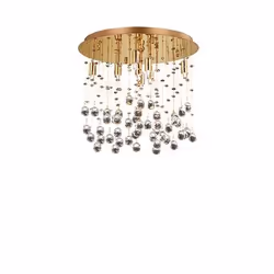 Ideal Lux MOONLIGHT PL8, 8 ampoule(s), Halogène, G9, IP20, Or