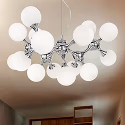 Ideal Lux Nodi SP15 éclairage de plafond Chrome E14