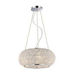 Ideal Lux PASHA' SP6 éclairage de plafond Chrome E14