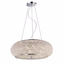 Ideal Lux PASHA' SP10, 10 ampoule(s), E14, IP20, Chrome