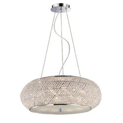 Ideal Lux PASHA' SP10 éclairage de plafond Chrome E14
