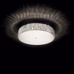 Ideal Lux ROMA PL9, 9 ampoule(s), Halogène, G9, IP20, Chrome