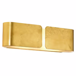 Ideal Lux CLIP AP2 SMALL, Surface, 2 ampoule(s), E27, IP20, Or