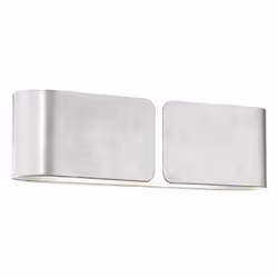 Ideal Lux CLIP AP2 SMALL, Surface, 2 ampoule(s), E27, IP20, Argent