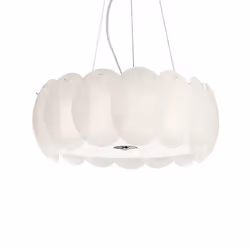 Ideal Lux OVALINO SP8, 8 ampoule(s), E27, IP20, Blanc