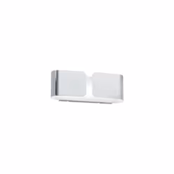 Ideal Lux CLIP AP2 MINI, Surface, 2 ampoule(s), G9, IP20, Argent