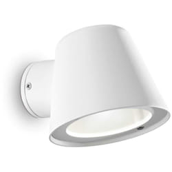 Ideal Lux Gas - Applique murale extérieure à 1 ampoule blanche IP43, GU10