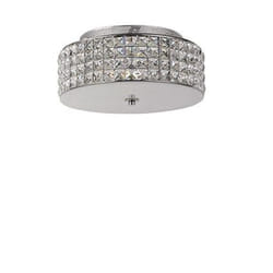 Ideal Lux ROMA PL4 éclairage de plafond Chrome G9 Halogène