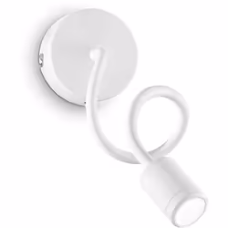 Ideal Lux Focus-1 - Lampes de lecture LED 1 lumière blanche | Finition: blanc | Indice de protection IP: IP20 | Hauteur (cm): ...
